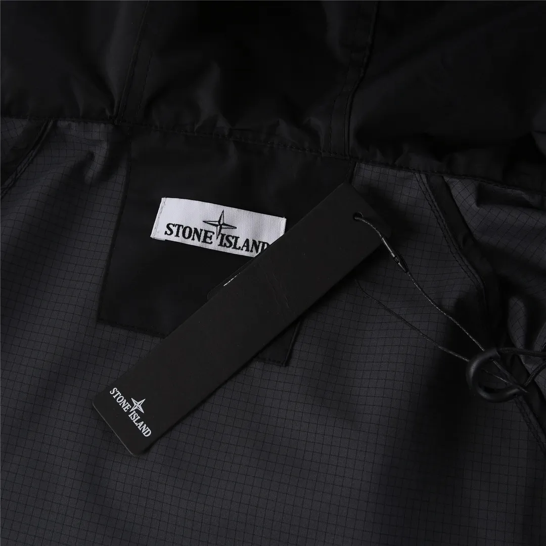 P600 Stone Island/Stone Island outdoor multi-pocket zipper jacket Size: XS-L
